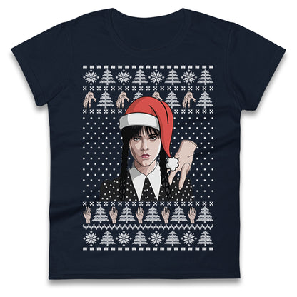 Wedensday Christmas Ladies T Shirt