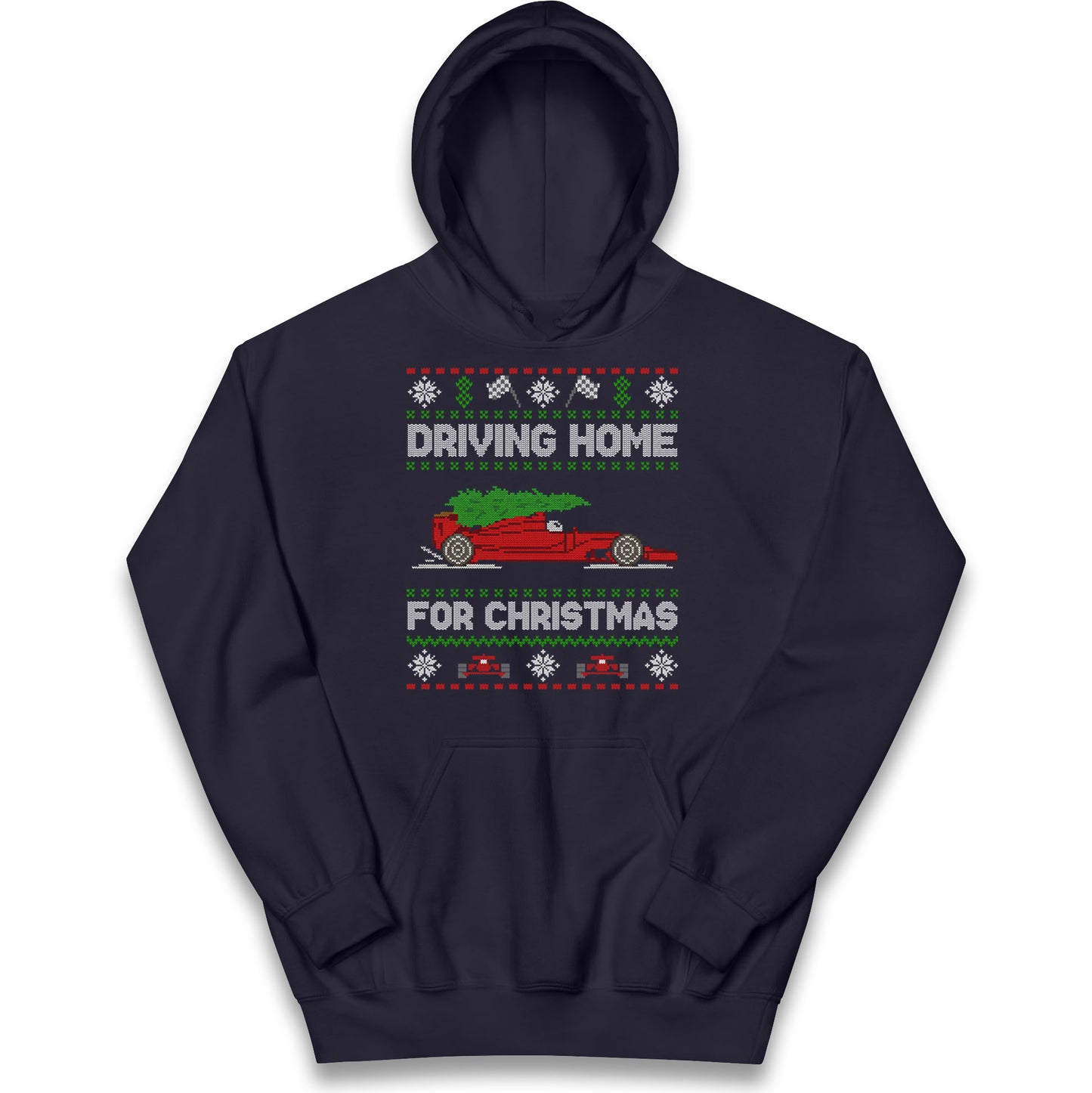 F1 Christmas Kids Hoodie