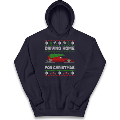F1 Christmas Kids Hoodie