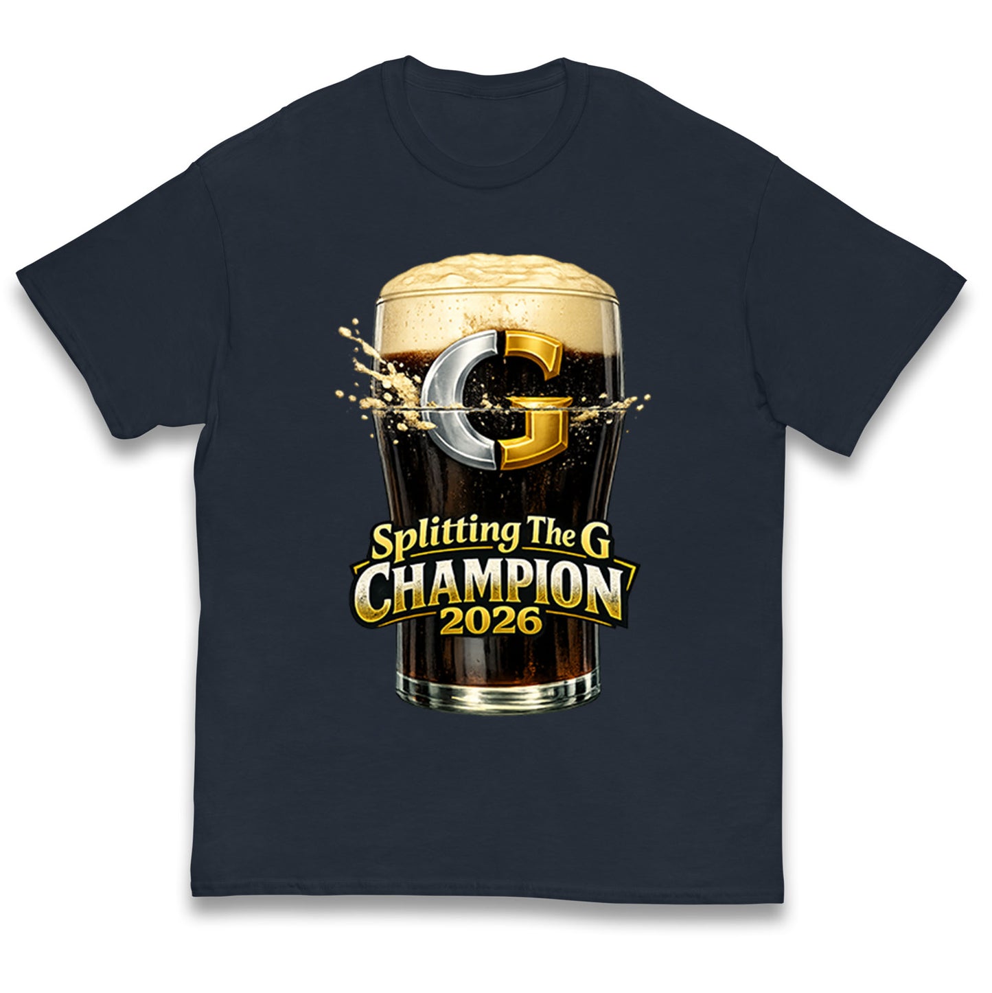 Splitting The G Champion Kids T Shirt