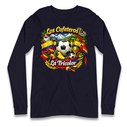 Colombia Football Longsleeve T Shirt