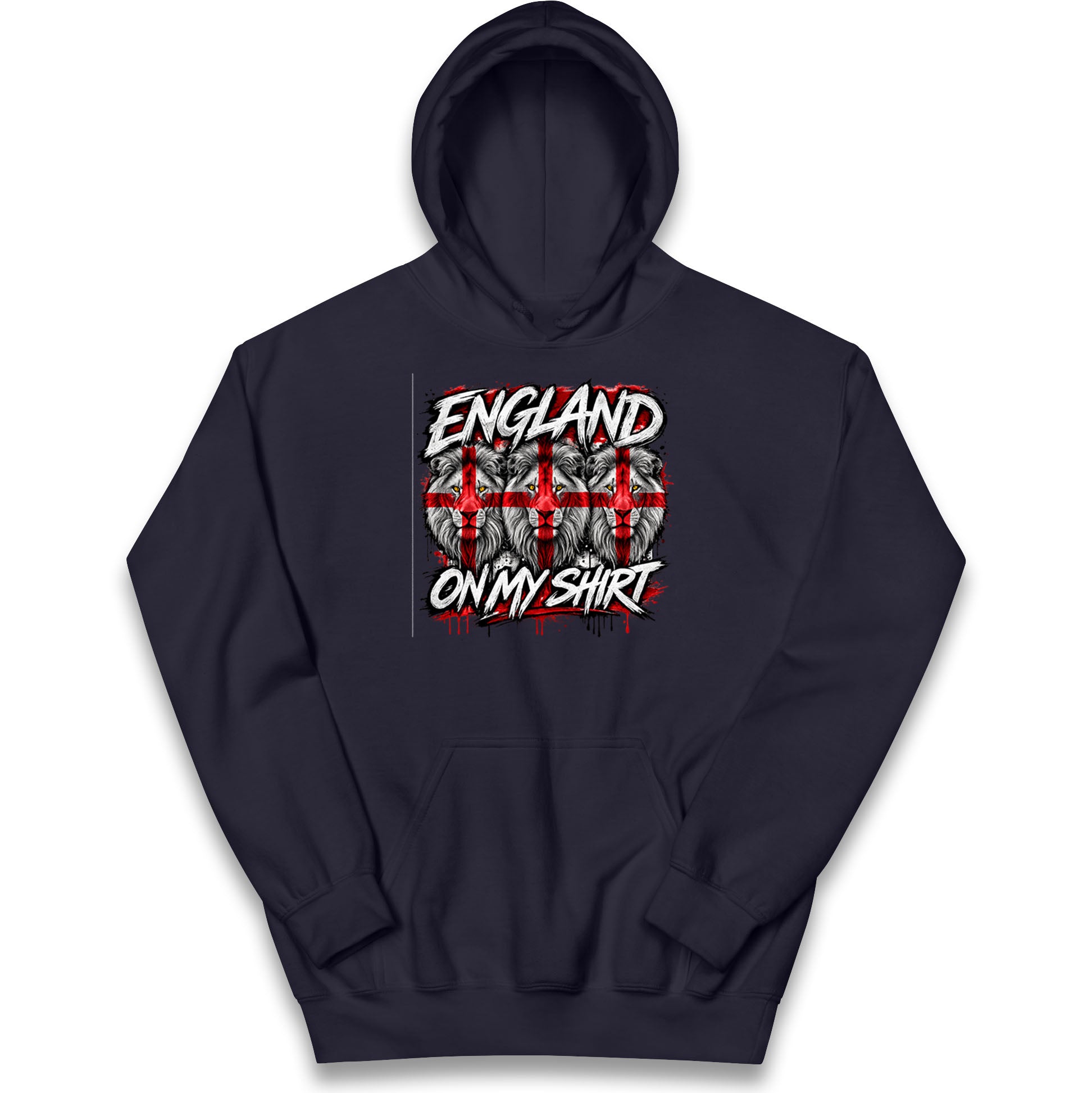 England 3 Lions World Cup 2026 Kids Hoodie