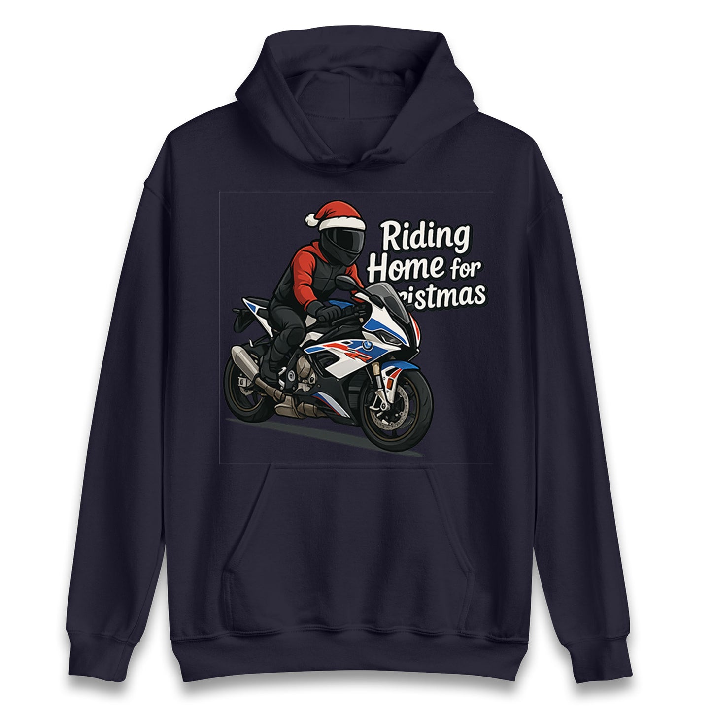 BMW S1000RR Christmas Hoodie