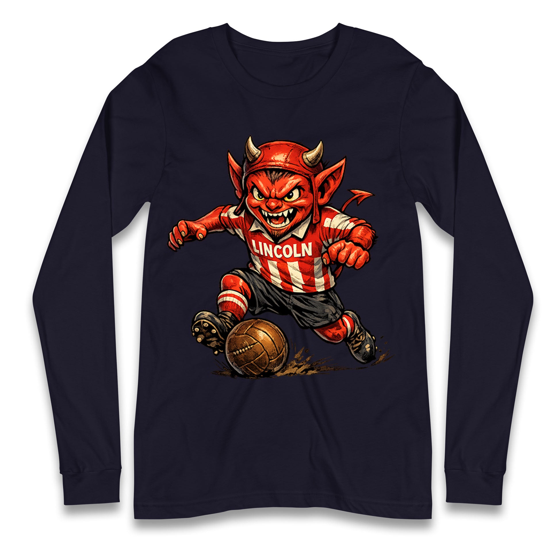 Vintage Lincoln City Longsleeve T Shirt