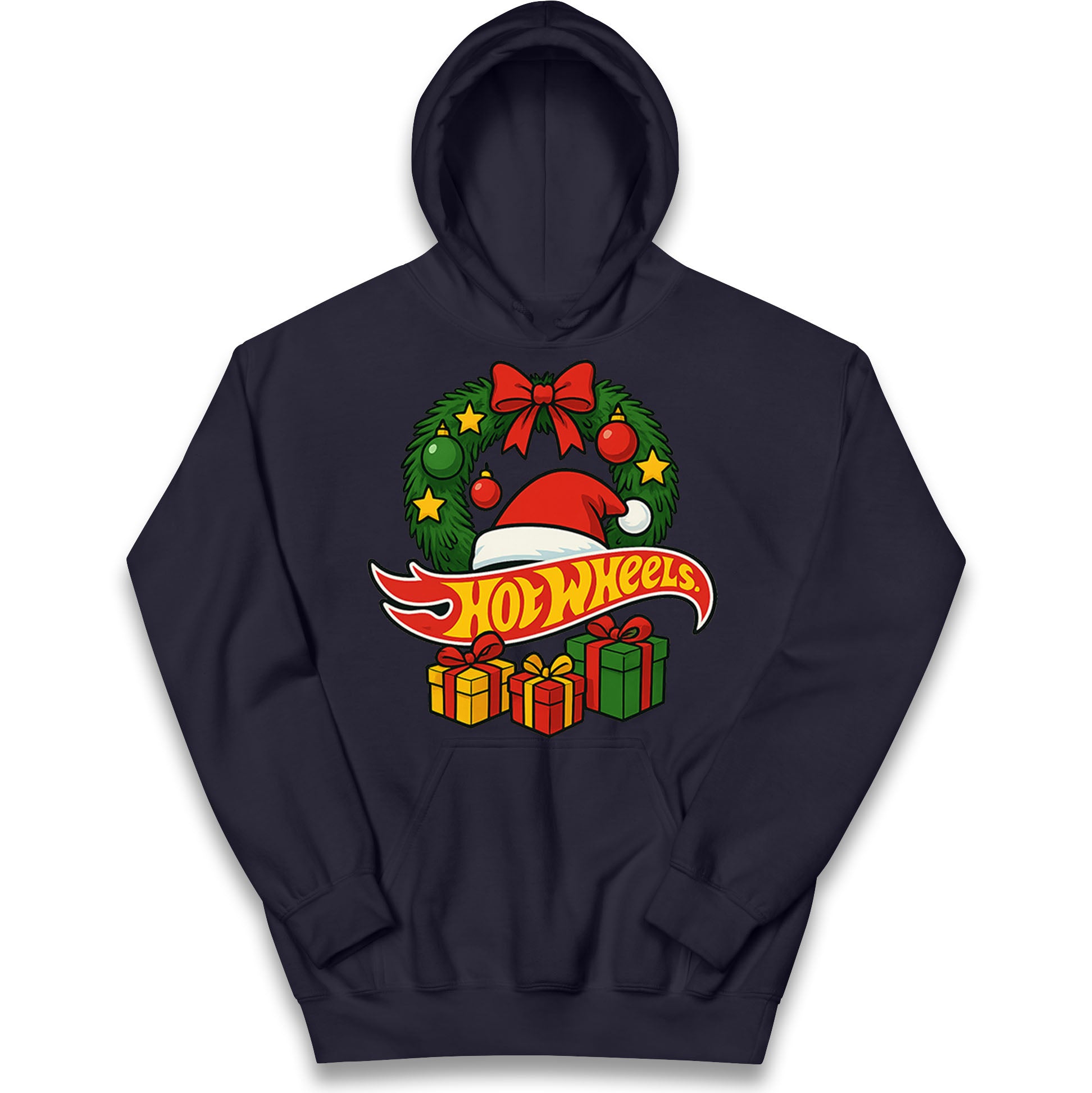 Hotwheels Christmas Kids Hoodie