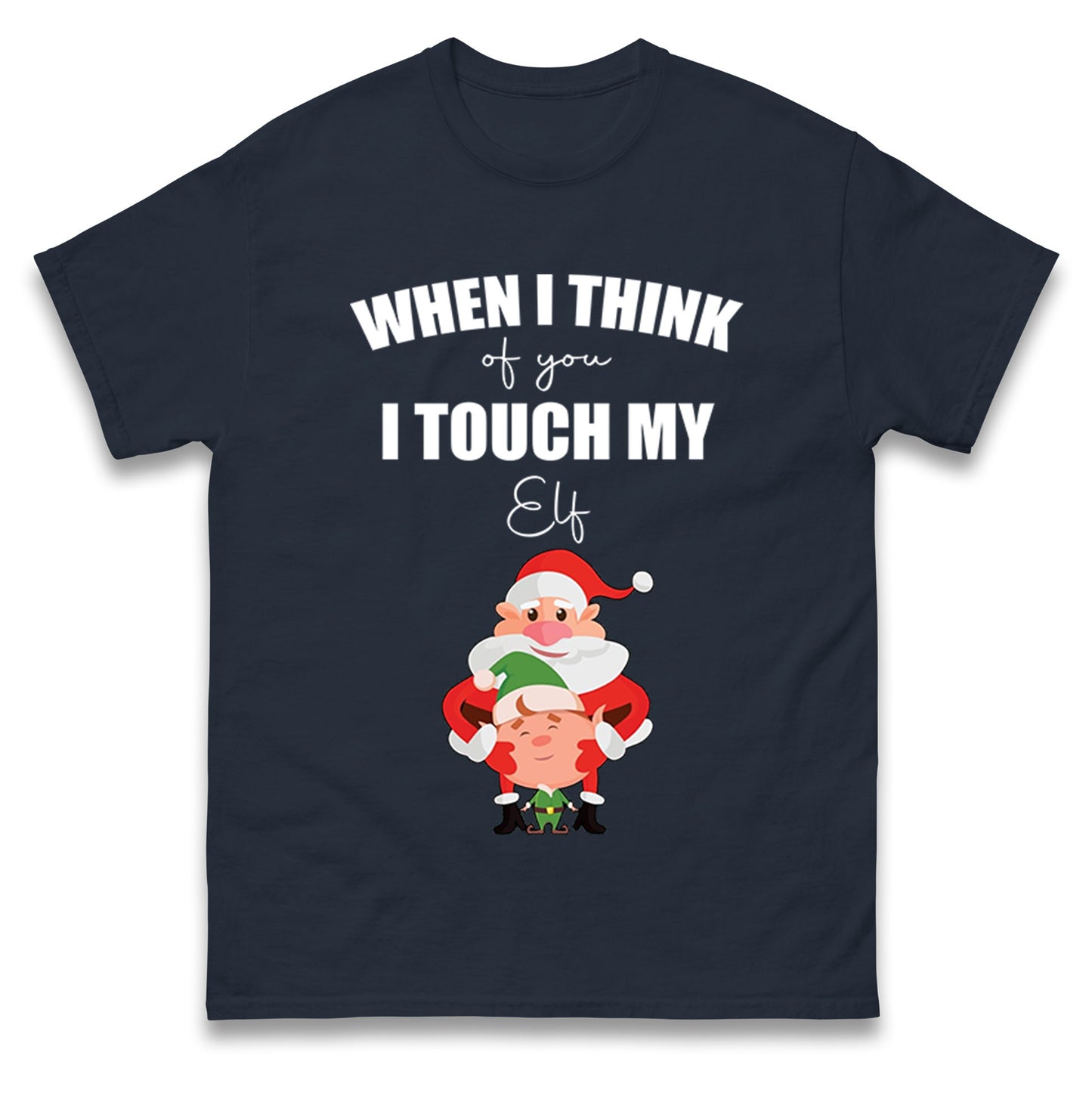 Santa Elf Christmas T Shirt