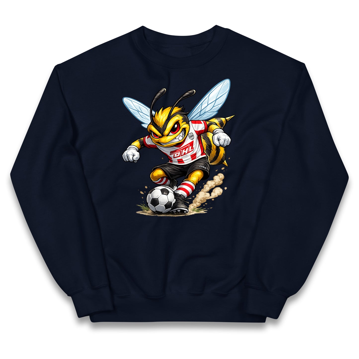 Retro Brentford FC Kids Jumper