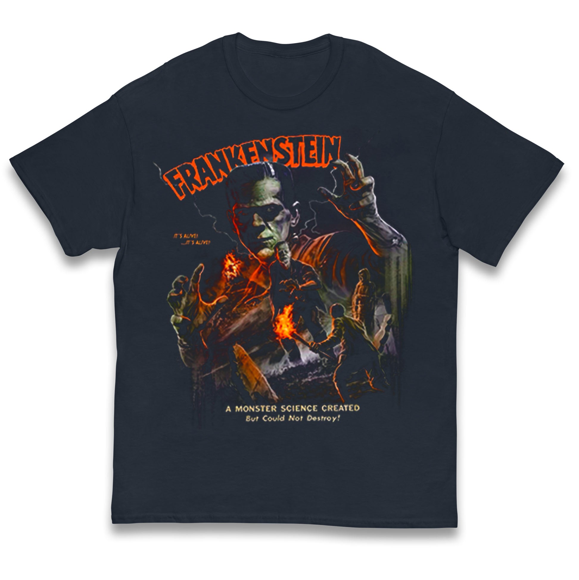 Frankenstein It's Alive Kids T Shirt