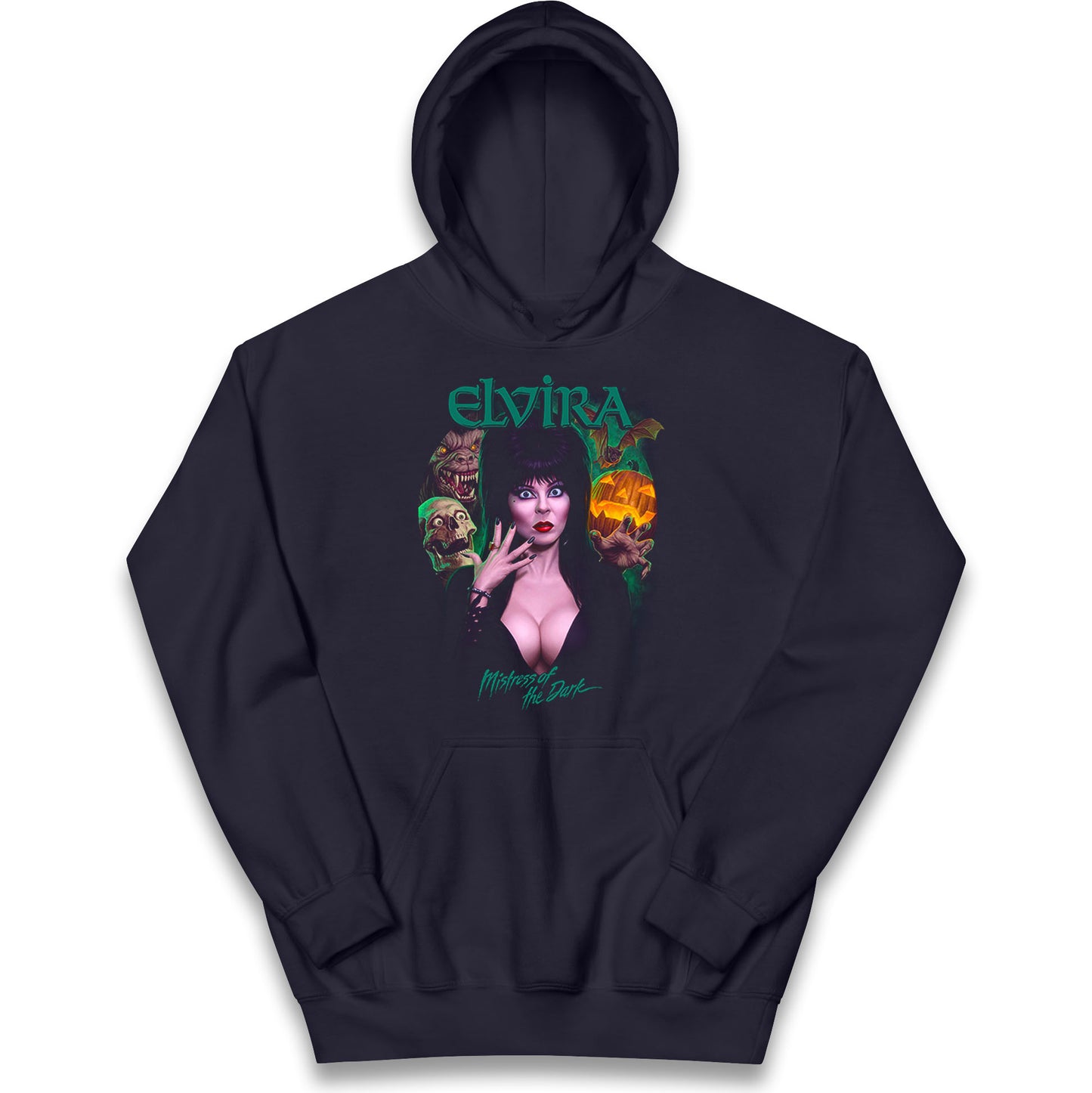 Elvira Mistress Of The Dark Kids Hoodie