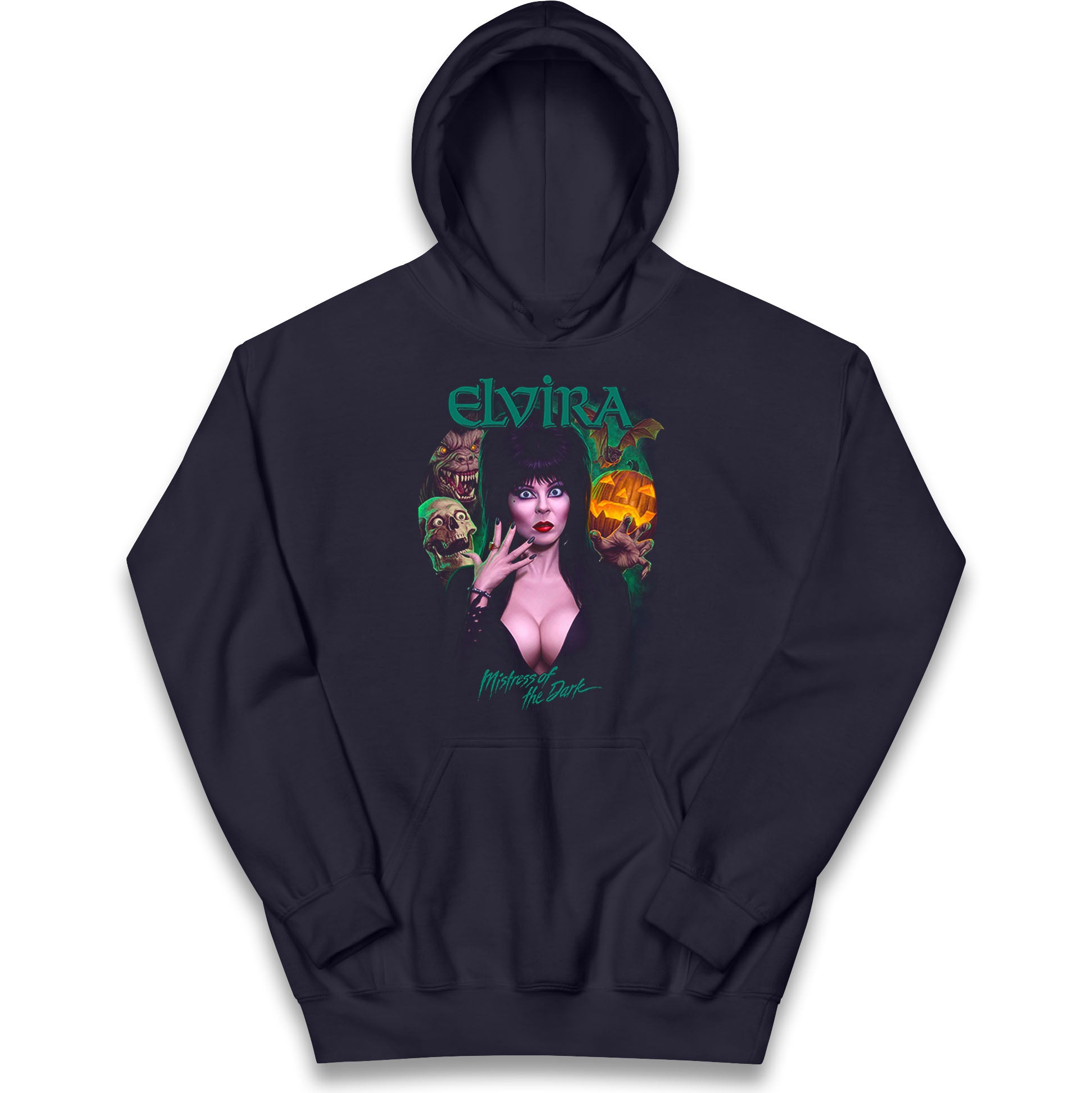 Elvira Mistress Of The Dark Kids Hoodie