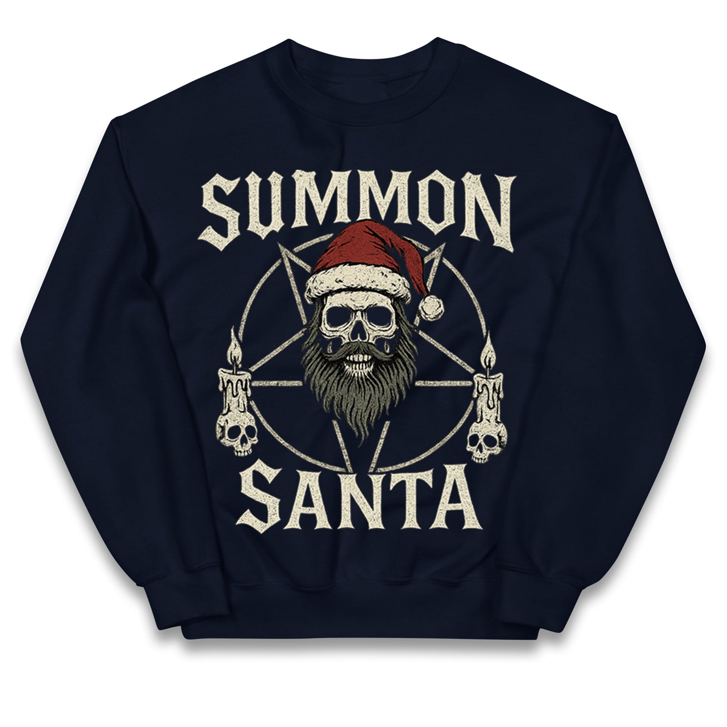 Goth Christmas Kids Jumper