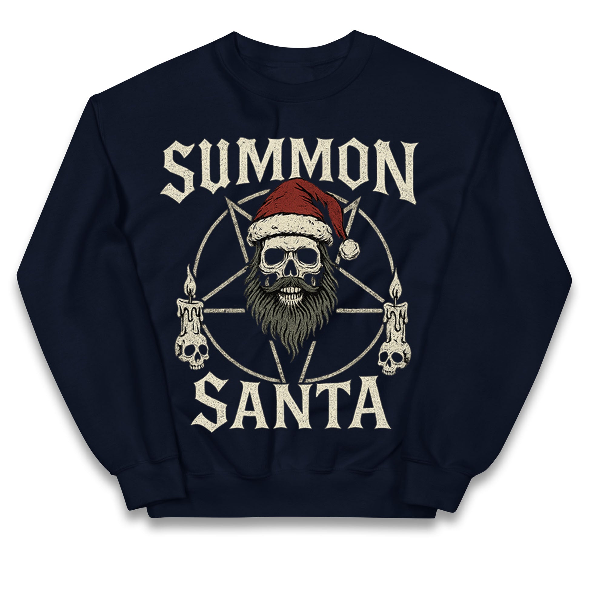 Goth Christmas Kids Jumper