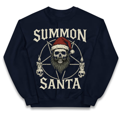 Goth Christmas Kids Jumper