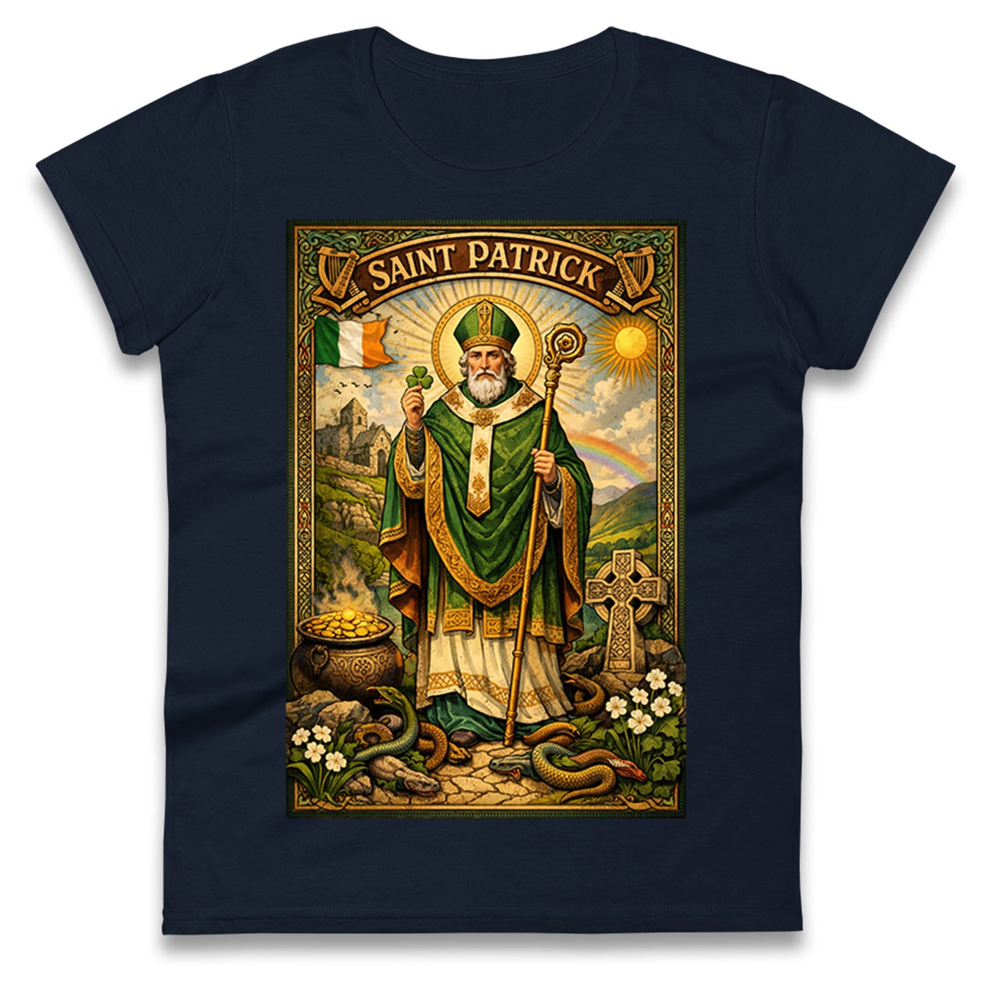 Saint Patrick Ladies T Shirt 
