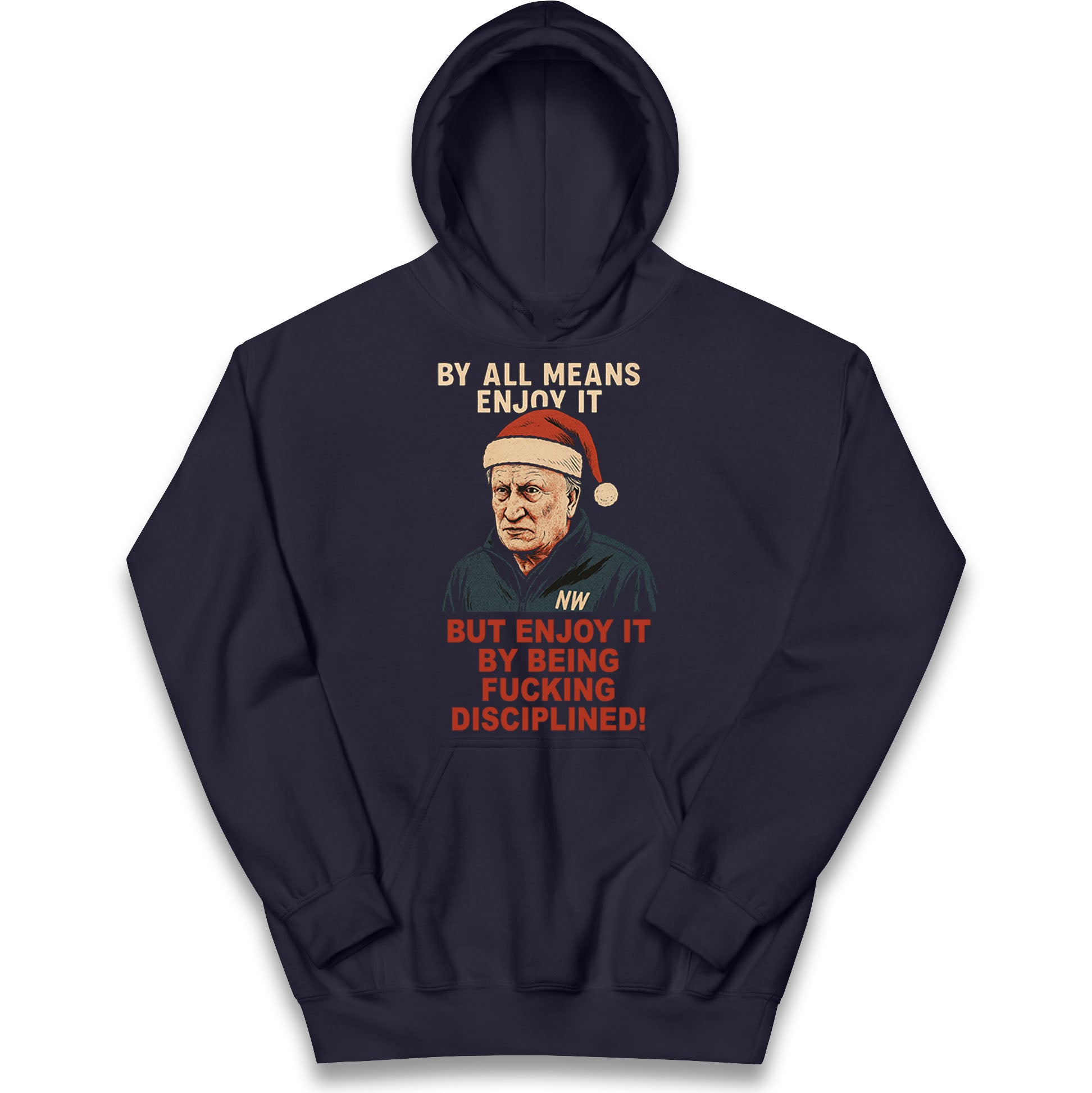 Neil Warnock Christmas Kids Hoodie 