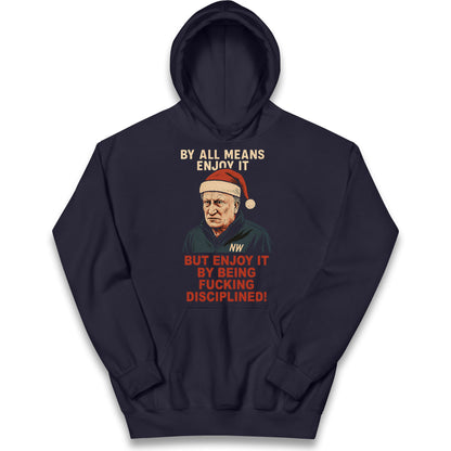 Neil Warnock Christmas Kids Hoodie 