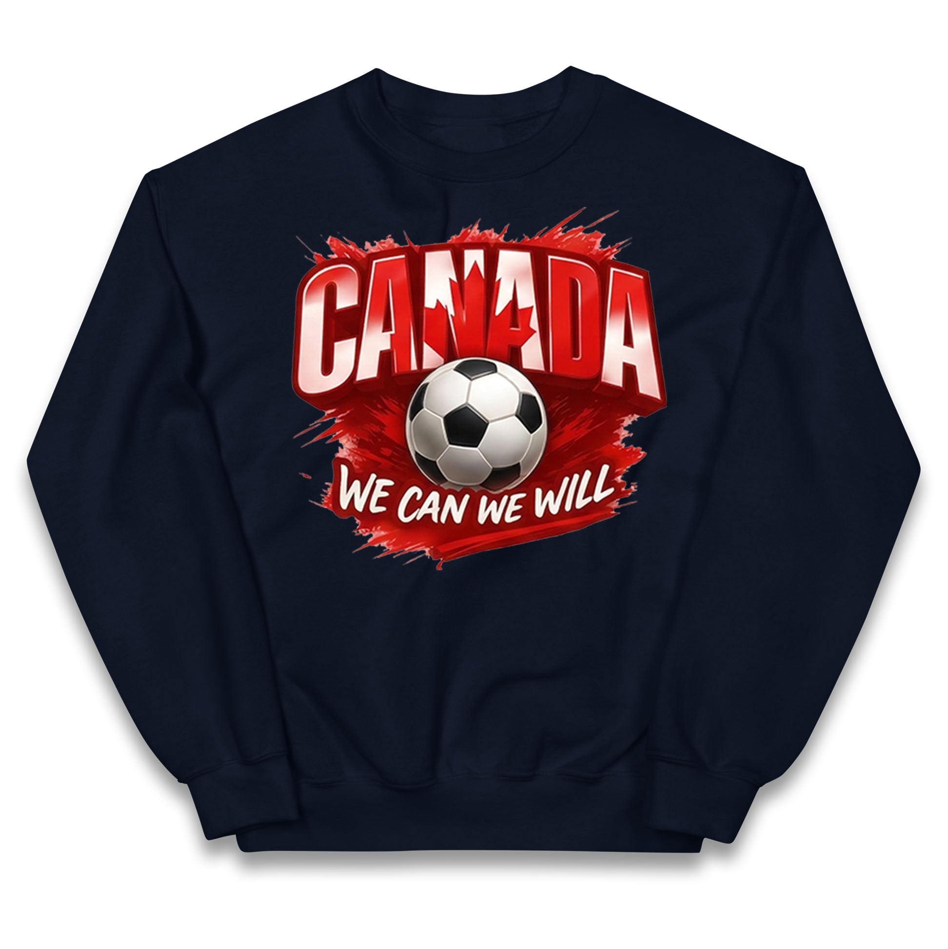 Canada Retro World Cup Kids Jumper