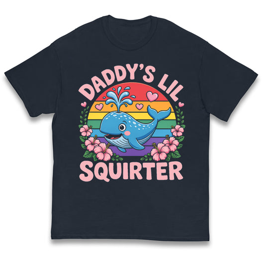 Daddys Lil Squirter Kids T Shirt