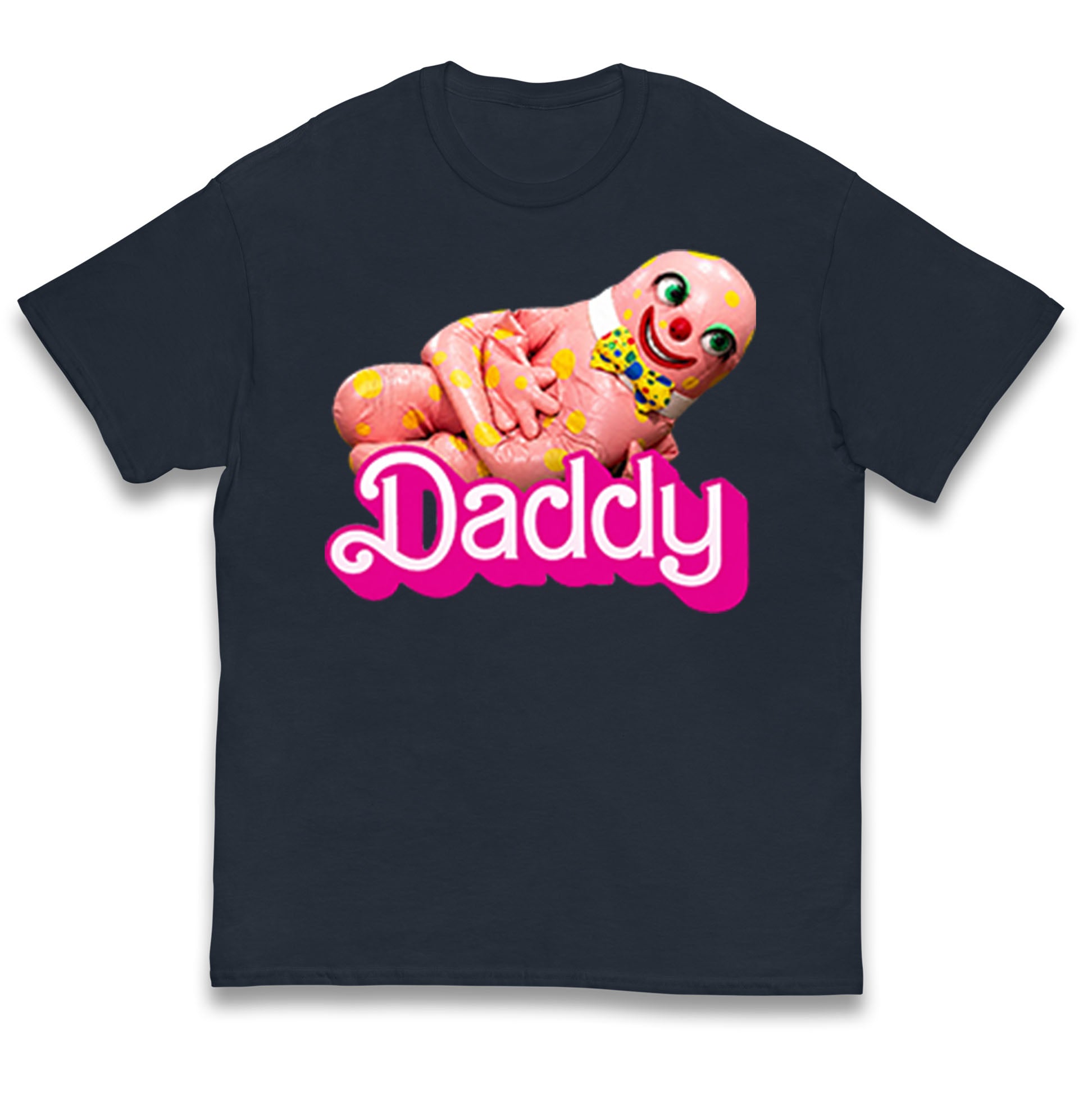 Funny Mr Blobby Daddy 90s Retro Kids T Shirt