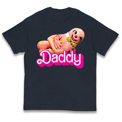 Funny Mr Blobby Daddy 90s Retro Kids T Shirt