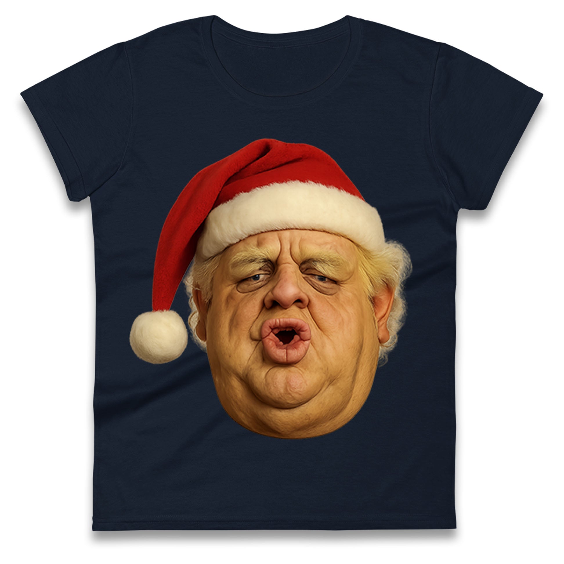 Dusty Rhodes Christmas Ladies T Shirt