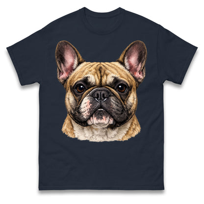 French Bulldog Face T Shirt