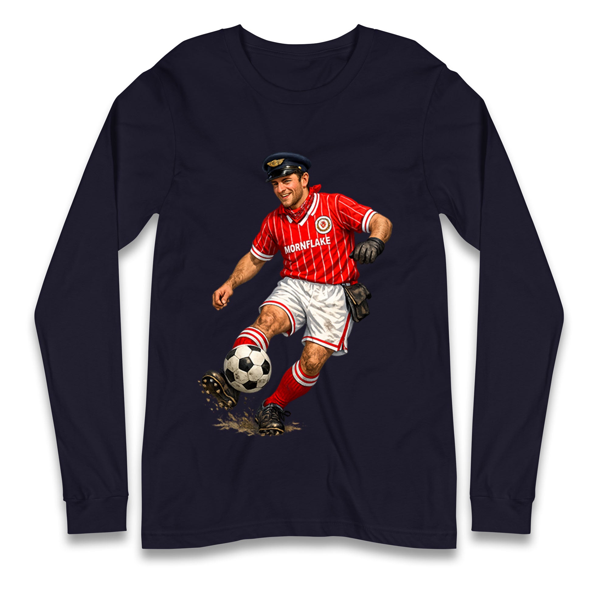 Classic Crewe Alexandra Football Longsleeve T Shirt