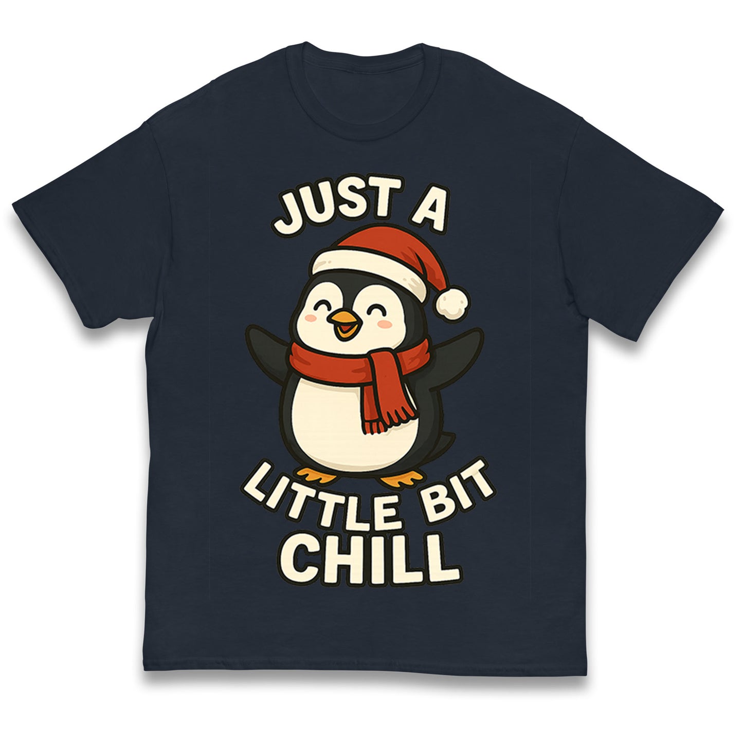 Penguin Christmas Kids T Shirt