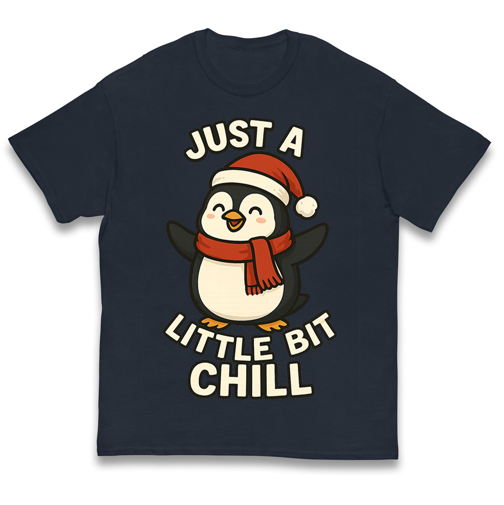 Penguin Christmas Kids T Shirt