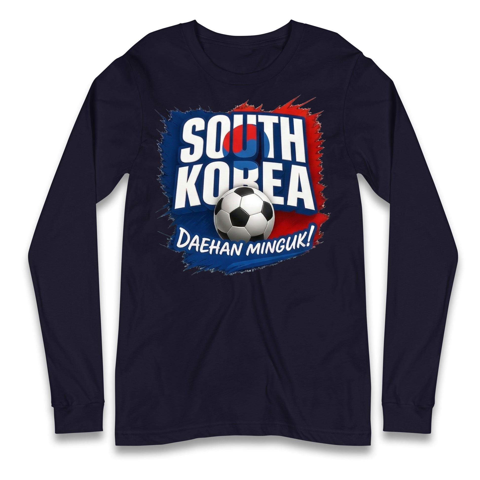 South Korea Football Longsleeve T Shirt