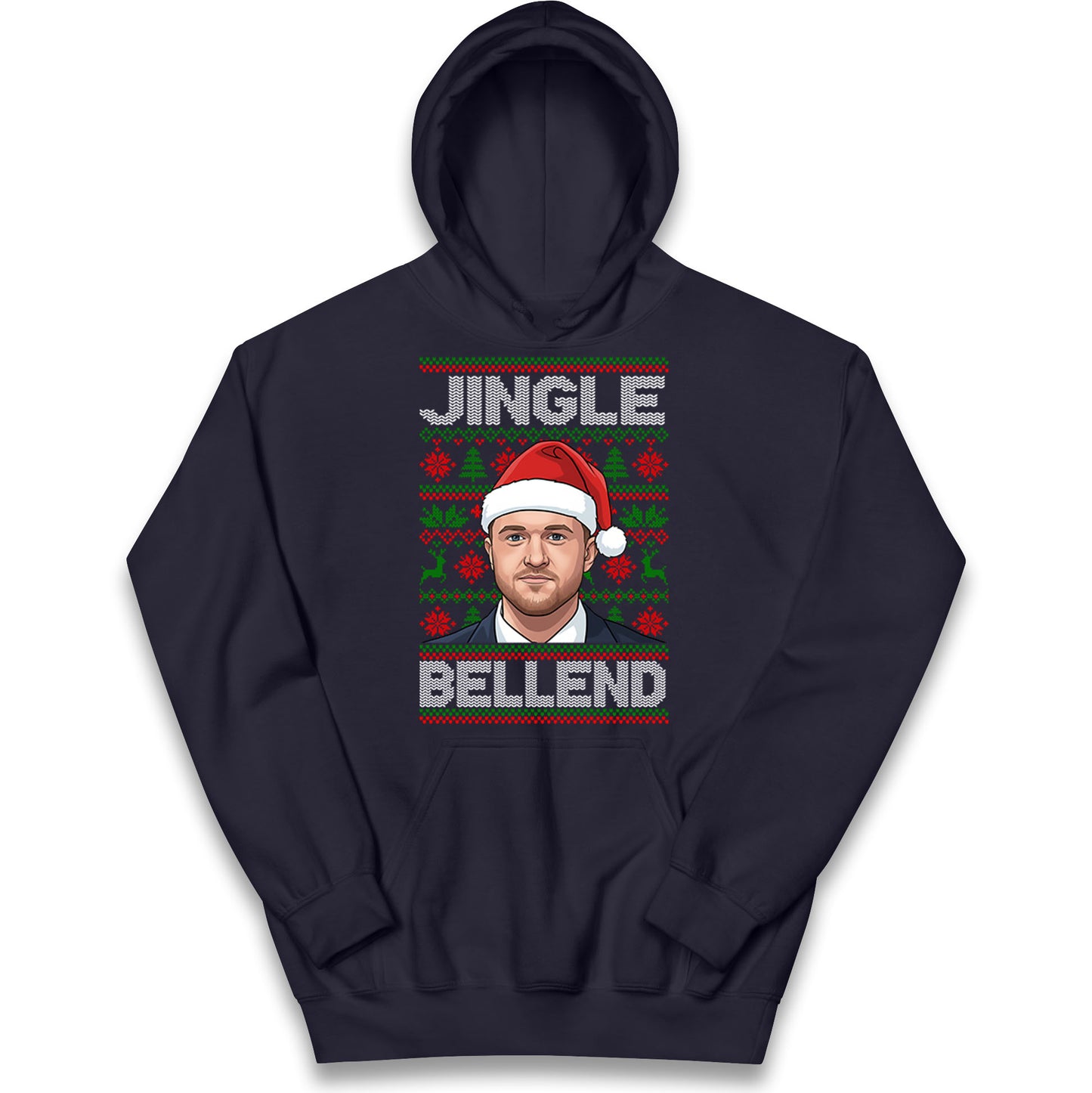 Tommy Robinson Jingle Bell Kids Hoodie