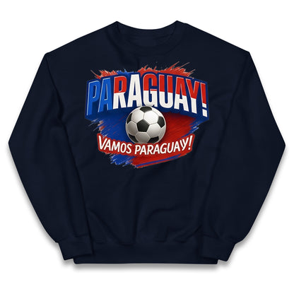 Paraguay Retro World Cup Kids Jumper