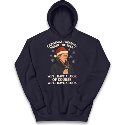 Steve McManaman Christmas Kids Hoodie
