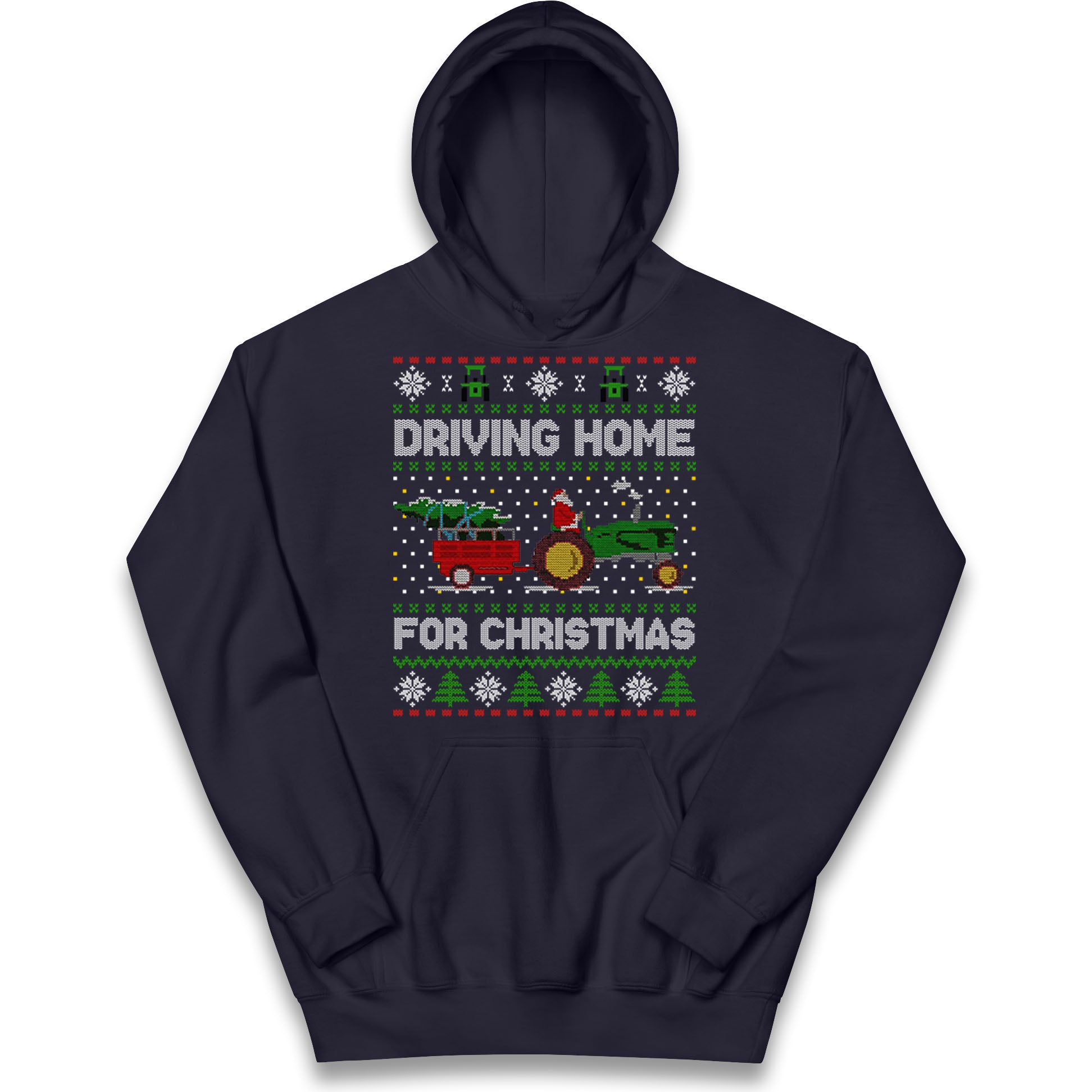John Deere Christmas Kids Hoodie