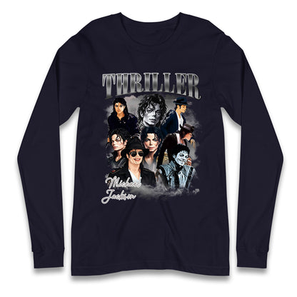 Michael Jackson Thriller Bootleg Long Sleeve T Shirt