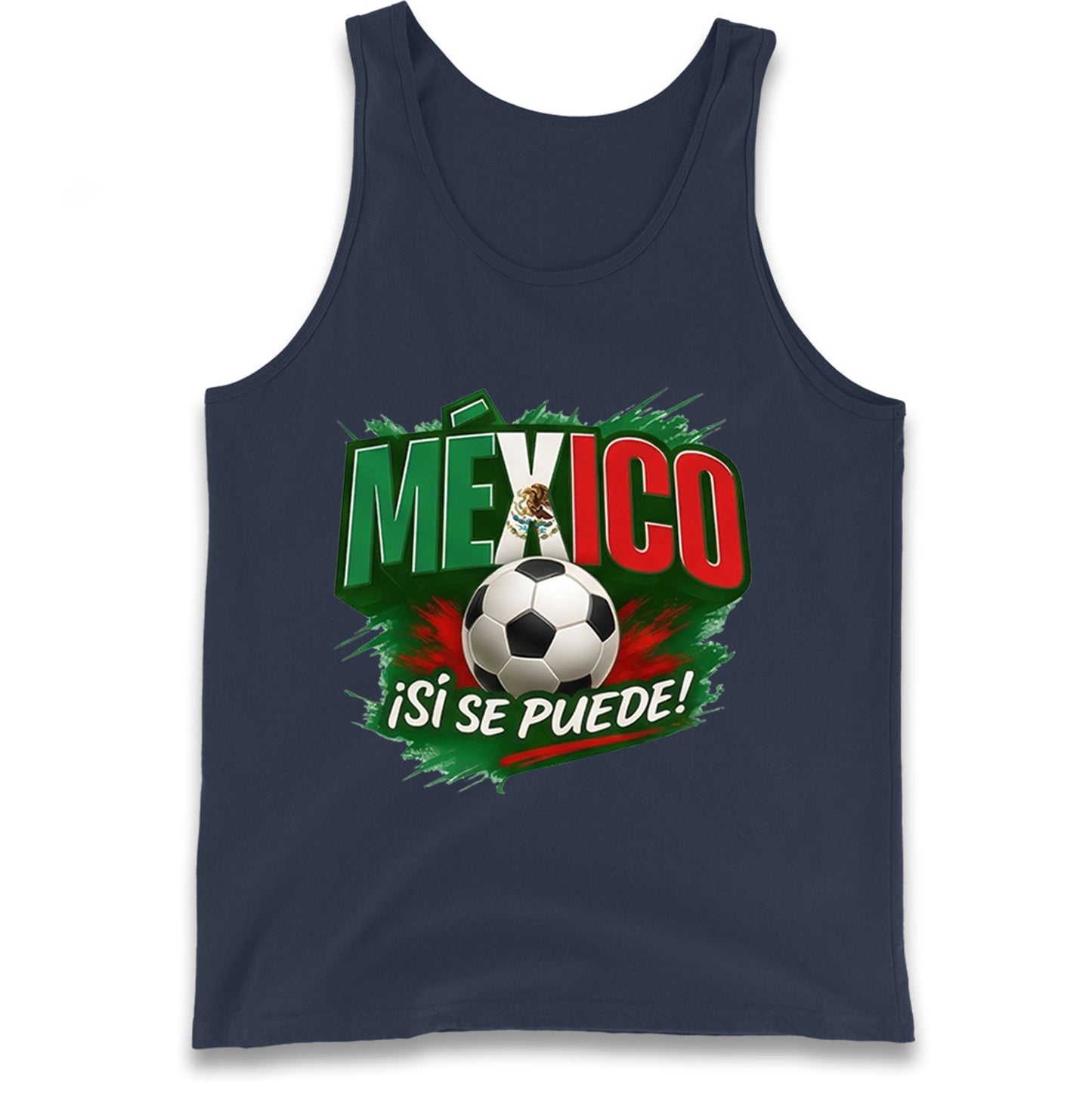 Mexico Retro World Cup Tank Top