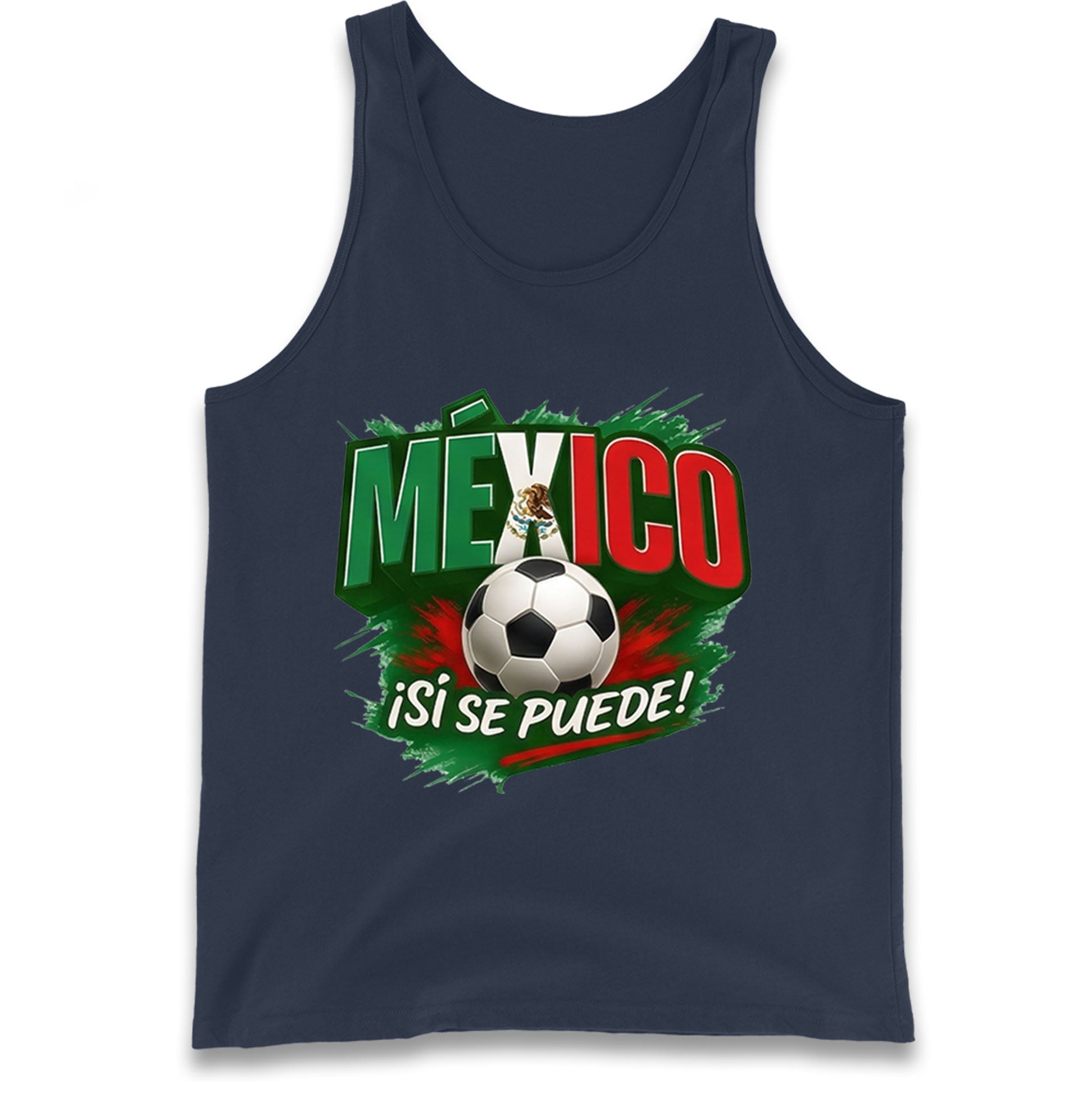 Mexico Retro World Cup Tank Top