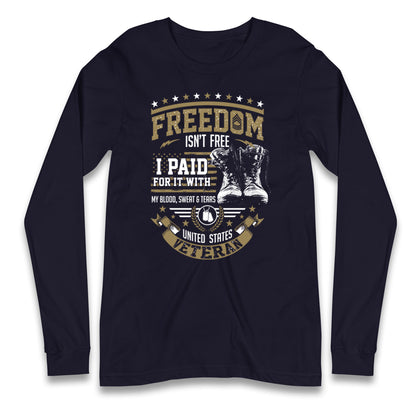 Usa Army Longsleeve T Shirt