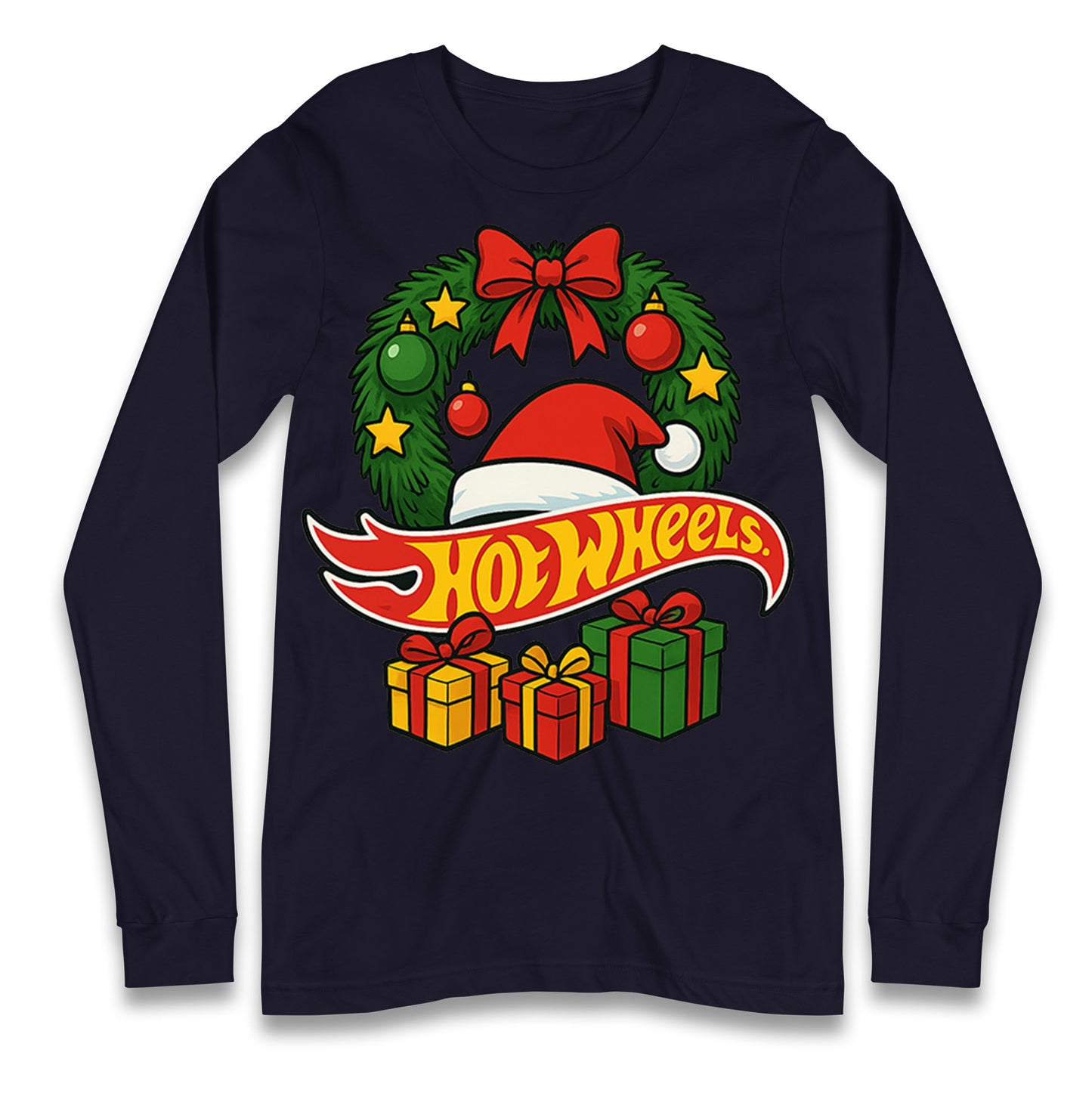 Hotwheels Christmas Longsleeve T Shirt