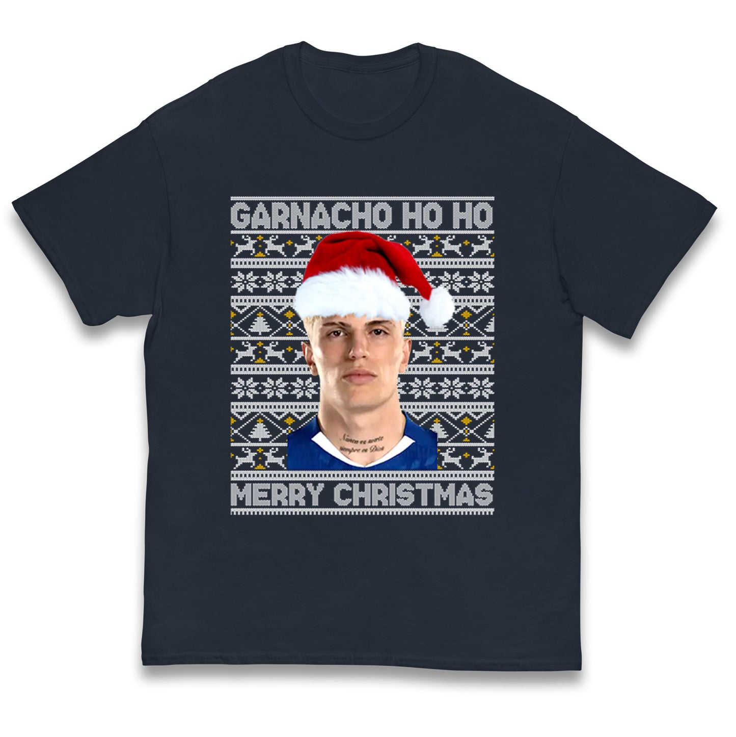 Garnacho Christmas Kids T Shirt