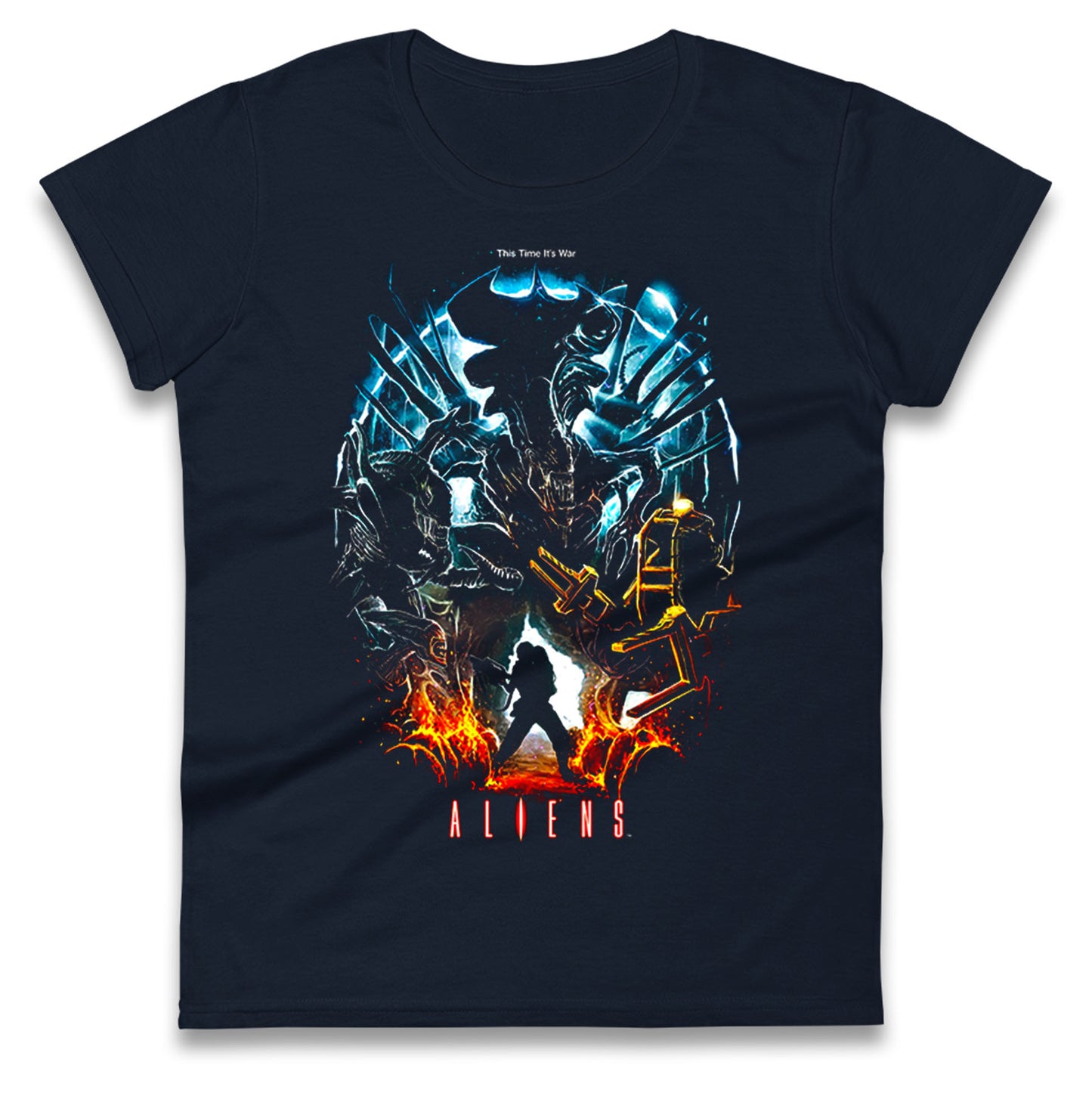 Aliens Ladies T Shirt