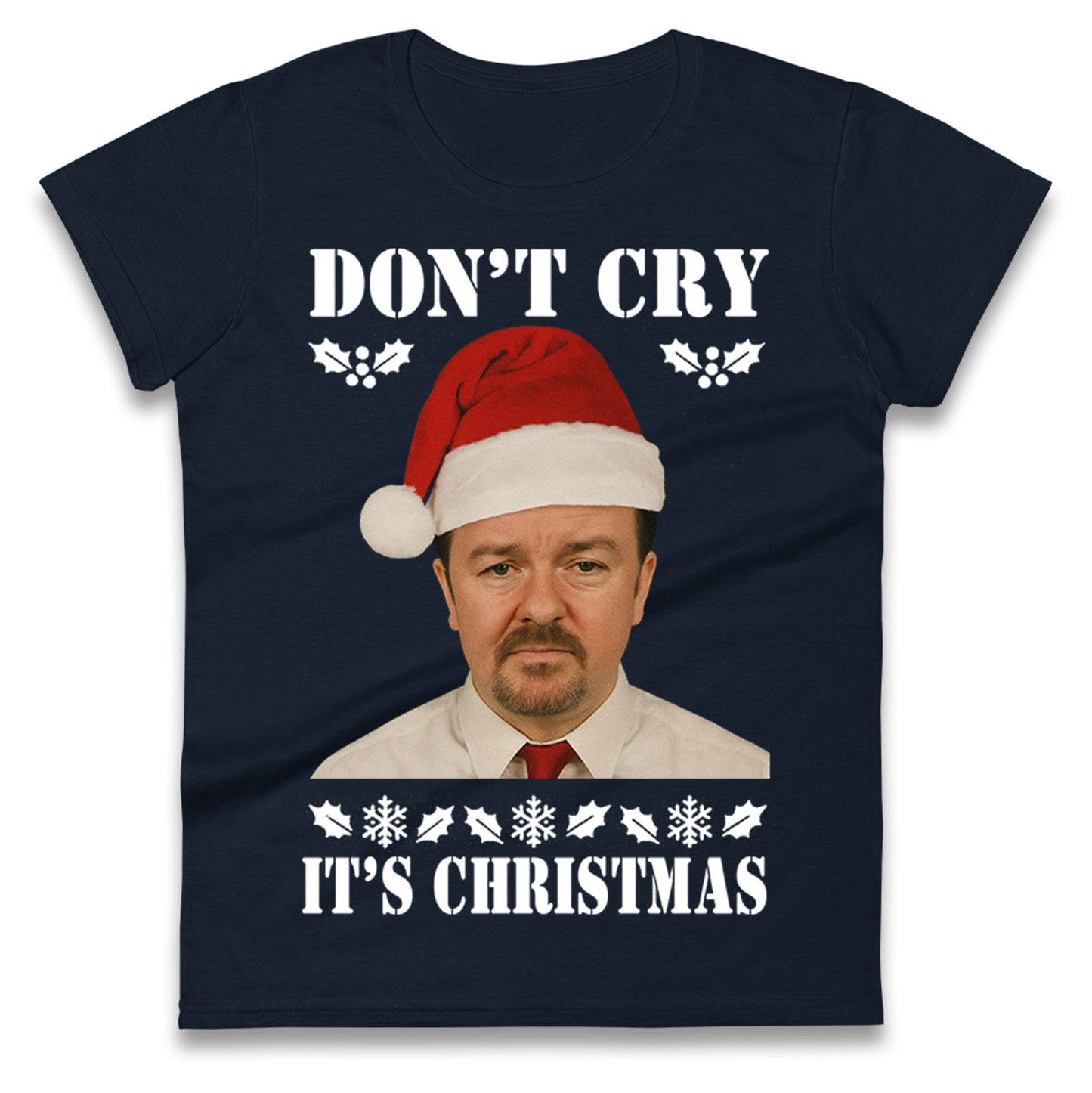 The Office Christmas Ladies T Shirt