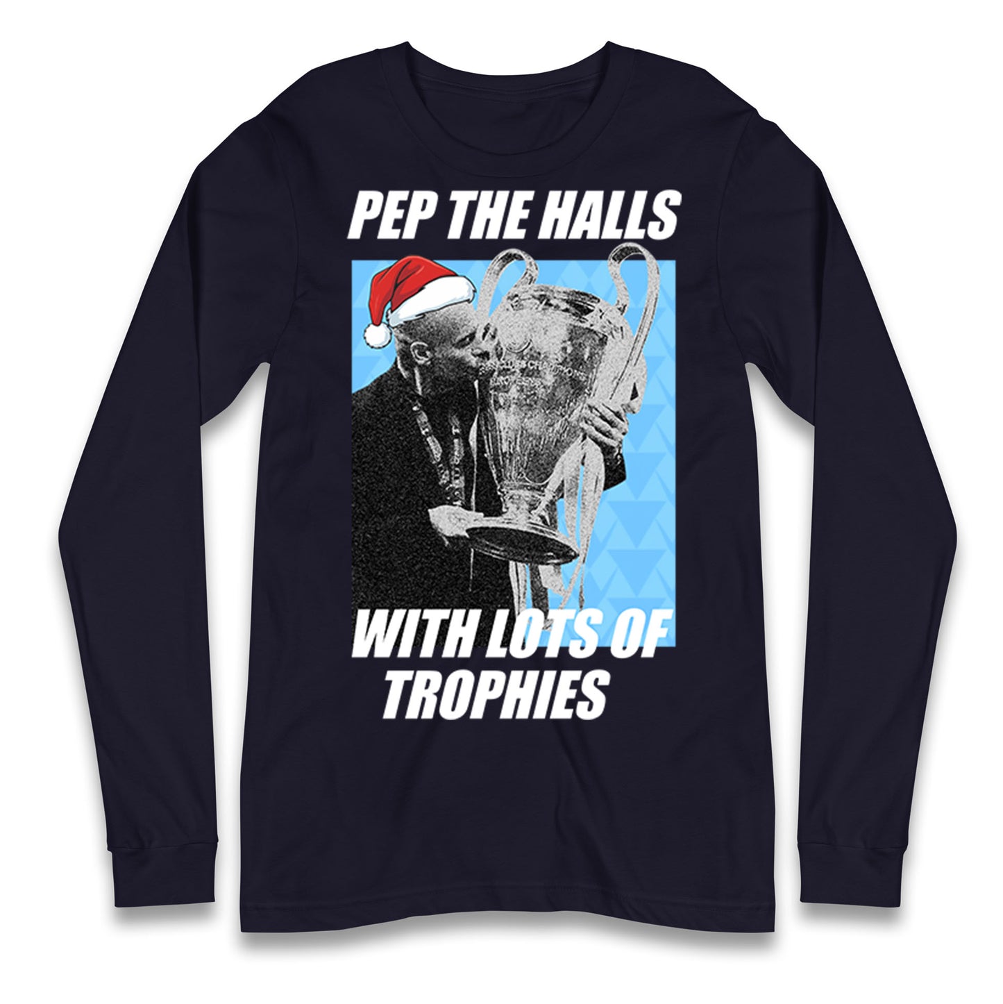 Pep Guardiola Christmas Longsleeve T Shirt