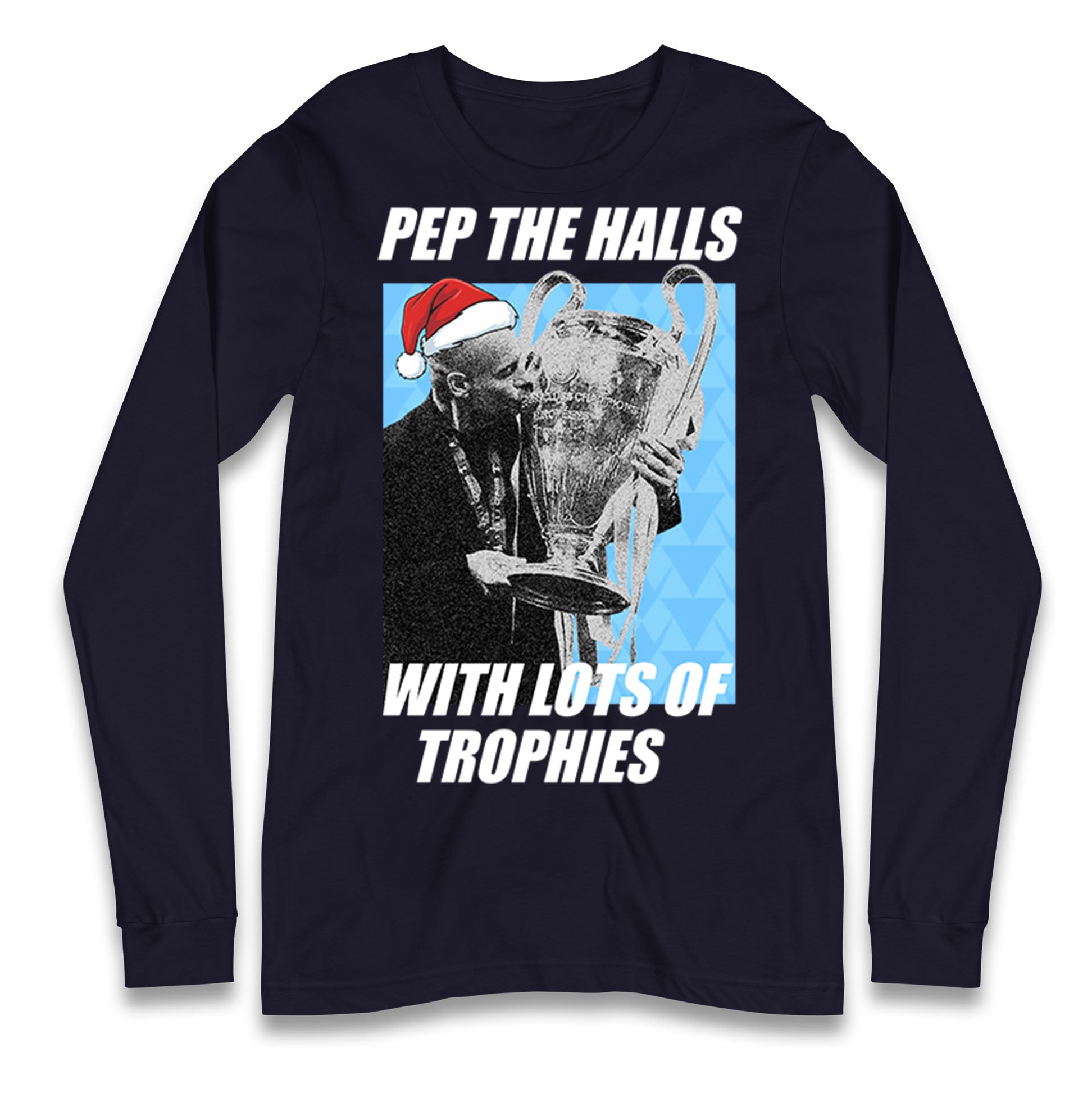 Pep Guardiola Christmas Longsleeve T Shirt