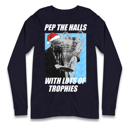 Pep Guardiola Christmas Longsleeve T Shirt