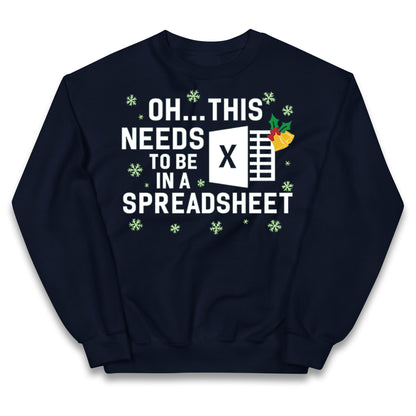 Excel Christmas Kids Jumper