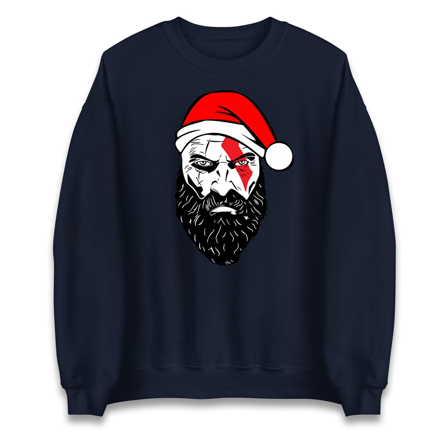 kratos christmas sweatshirt