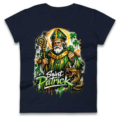Saint Patrick Ireland Ladies T Shirt