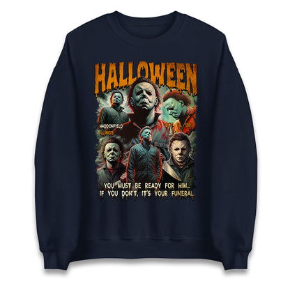 Michael Myers Scary Halloween Bootleg Unisex Sweatshirt