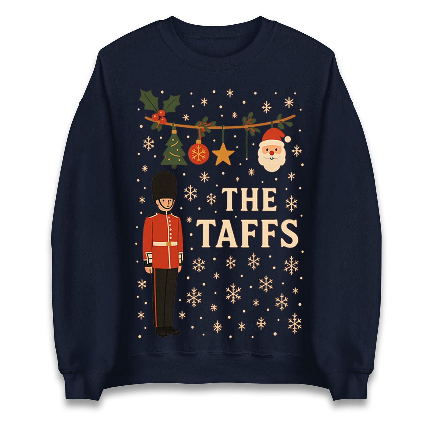 The Taffs Welsh Guards Christmas Jumper
